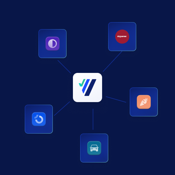 VeriLayer reading categorised open-banking transactions